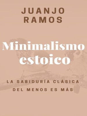 cover image of Minimalismo estoico